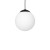 Lampa wisząca LIMA BLACK 1xE27 MLP6522 Milagro