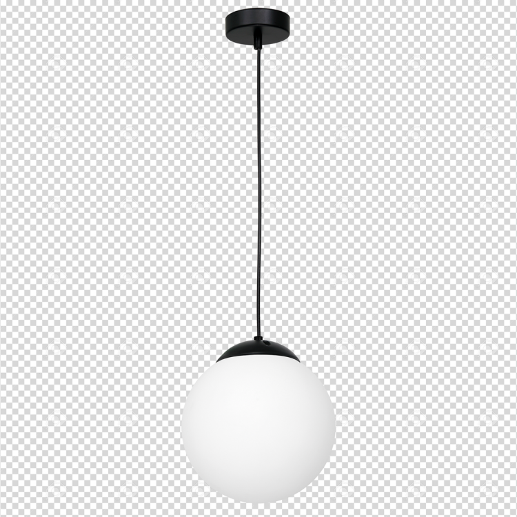 Lampa wisząca LIMA BLACK 1xE27 MLP6522 Milagro