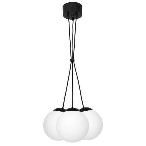 Lampa wisząca LIMA BLACK 3xE14 MLP6523 Milagro