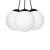 Lampa wisząca LIMA BLACK 3xE14 MLP6523 Milagro