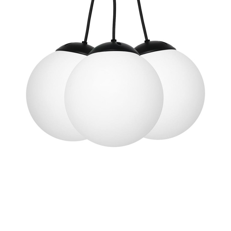 Lampa wisząca LIMA BLACK 3xE14 MLP6523 Milagro