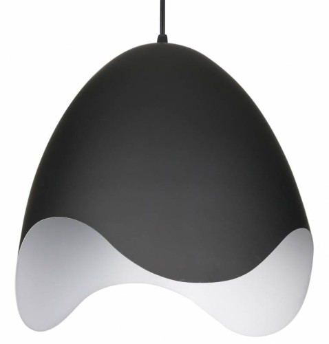 Lampa sufitowa wisząca Industrialna ONDA B Kobi KROAB Loft nowoczesna metalowa czarna pojedyncza