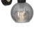 Kinkiet OMEGA BLACK/GOLD 1xE27 MLP6528 Milagro