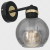 Kinkiet OMEGA BLACK/GOLD 1xE27 MLP6528 Milagro