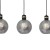 Lampa wisząca OMEGA BLACK/GOLD 3xE27 MLP6531 Milagro