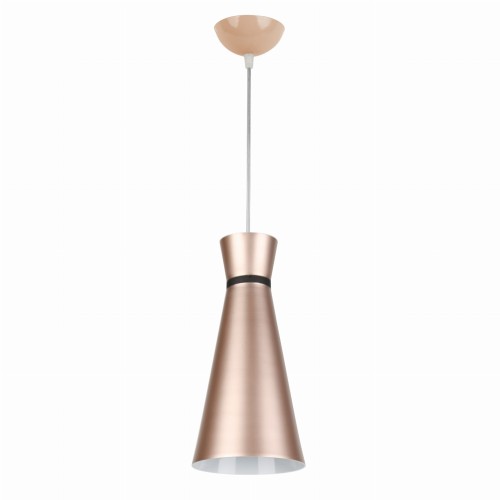 Lampa sufitowa wisząca Industrialna CONETE Kobi KRCT Loft nowoczesna metalowa miedź