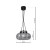 Lampa wisząca OMEGA BLACK/GOLD 3xE27 MLP6532 Milagro
