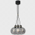Lampa wisząca OMEGA BLACK/GOLD 3xE27 MLP6533 Milagro