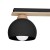 Lampa sufitowa DAMA BLACK 3xE27 MLP6560 Milagro