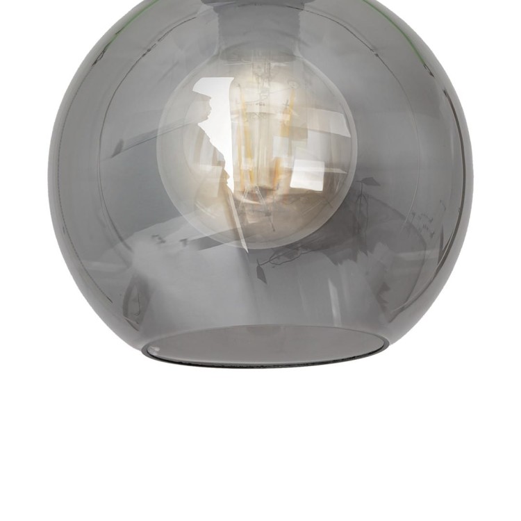 Lampa sufitowa SOFIA SMOKED 1xE27 MLP6574 Milagro