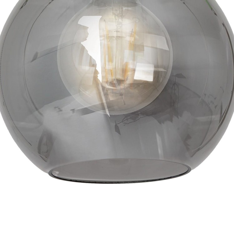 Lampa sufitowa SOFIA SMOKED 1xE27 MLP6574 Milagro