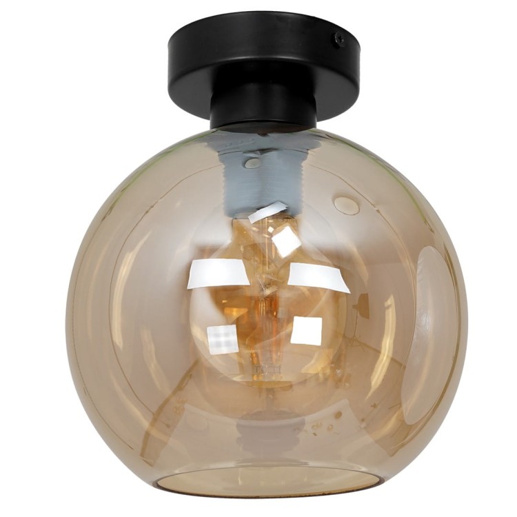Lampa sufitowa SOFIA AMBER 1xE27 MLP6575 Milagro