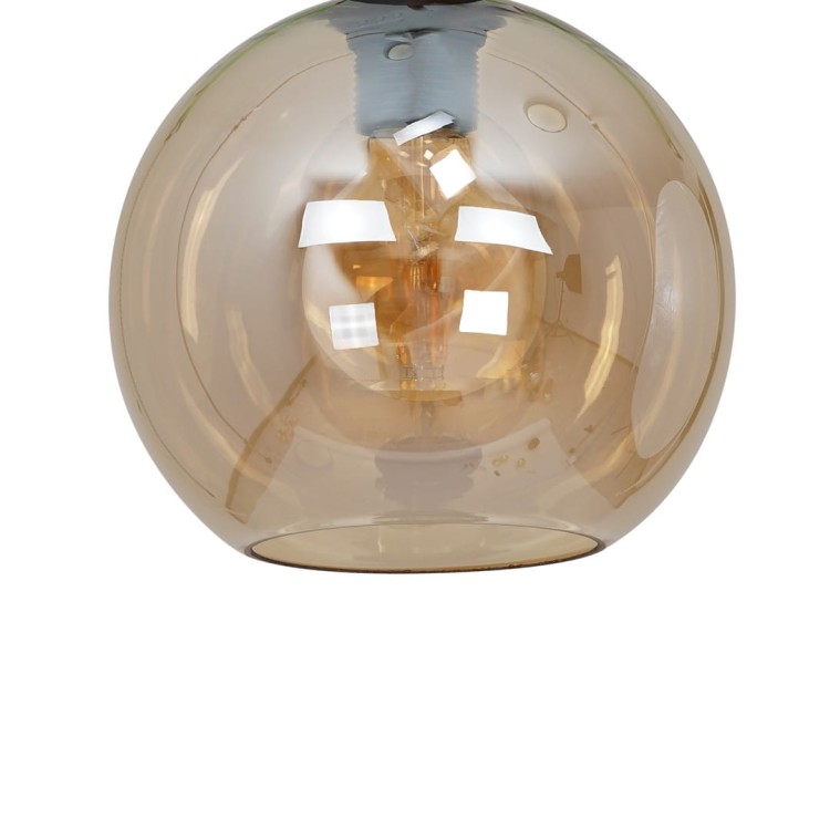 Lampa sufitowa SOFIA AMBER 1xE27 MLP6575 Milagro