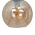Lampa sufitowa SOFIA AMBER 1xE27 MLP6575 Milagro