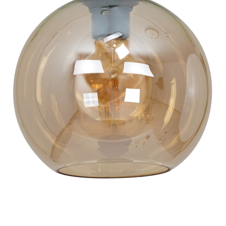 Lampa sufitowa SOFIA AMBER 1xE27 MLP6575 Milagro