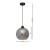 Lampa wisząca SOFIA SMOKED 1xE27 MLP6577 Milagro