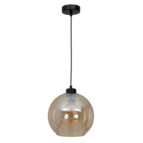 Lampa wisząca SOFIA AMBER 1xE27 MLP6578 Milagro