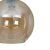 Lampa wisząca SOFIA AMBER 1xE27 MLP6578 Milagro