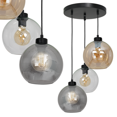 Lampa wisząca SOFIA MIX 3xE27 MLP6585 Milagro