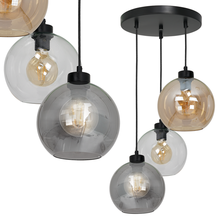 Lampa wisząca SOFIA MIX 3xE27 MLP6585 Milagro