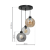 Lampa wisząca SOFIA MIX 3xE27 MLP6585 Milagro