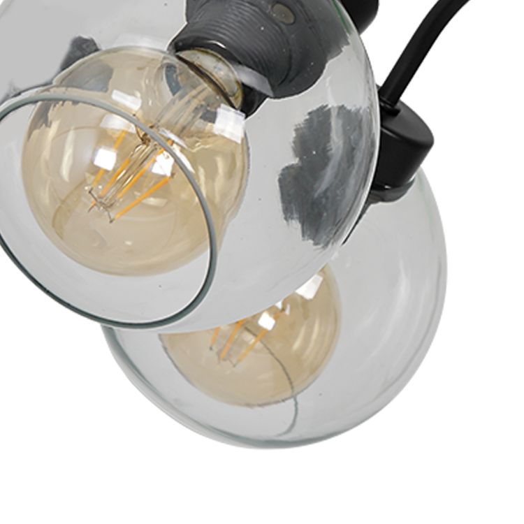 Lampa sufitowa SOFIA CLEAR 5xE27 MLP6596 Milagro
