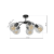 Lampa sufitowa SOFIA CLEAR 5xE27 MLP6596 Milagro