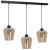 Lampa wisząca SANTIAGO AMBER 3xE27 MLP6610 Milagro