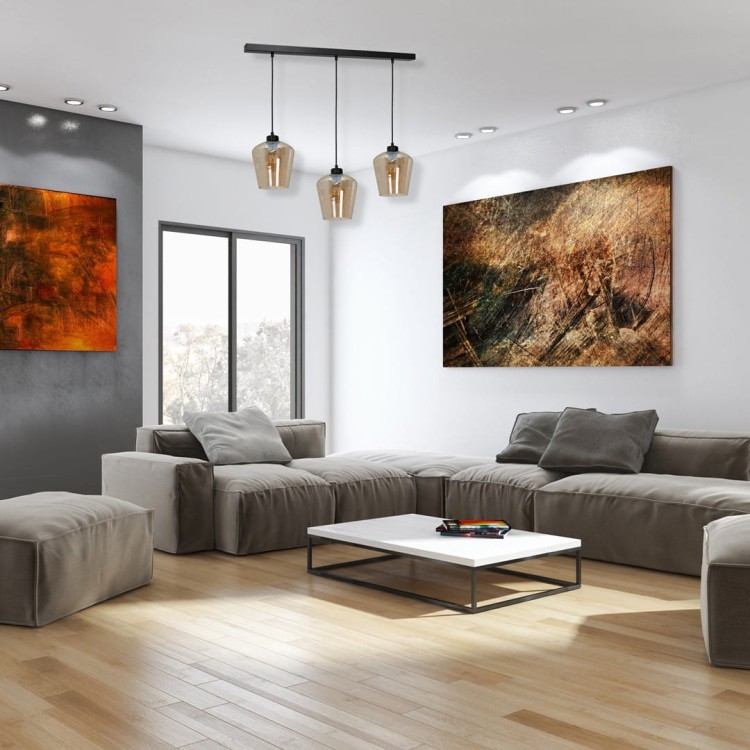 Lampa wisząca SANTIAGO AMBER 3xE27 MLP6610 Milagro