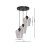 Lampa wisząca SANTIAGO CLEAR 3xE27 MLP6611 Milagro