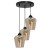 Lampa wisząca SANTIAGO AMBER 3xE27 MLP6613 Milagro