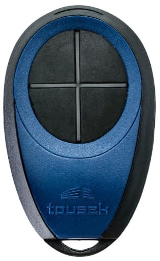 Pilot do bramy Tousek RS 433 TXR-4B 4-kanałowy 13160210 niebieski