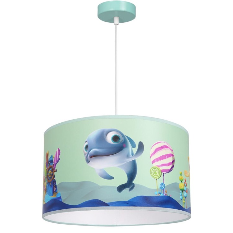 Lampa wisząca DELFINKA FINKA MiniMini 1xE27 MLP6802 Milagro