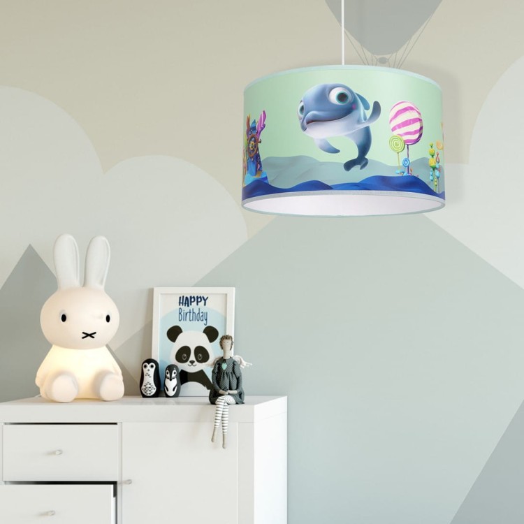 Lampa wisząca DELFINKA FINKA MiniMini 1xE27 MLP6802 Milagro