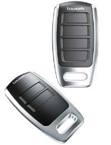 Pilot do bramy Tousek RS 433-2M 2-kanałowy 13180090 metalowy metalowa obudowa