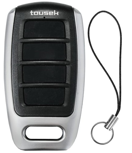 Pilot do bramy Tousek RS 433-4M 4-kanałowy 13180100 metalowy metalowa obudowa