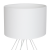 Lampka nocna BASKET WHITE 1xE27 MLP7193 Milagro