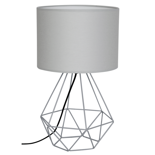 Lampka nocna BASKET GRAY 1xE27 MLP7202 Milagro