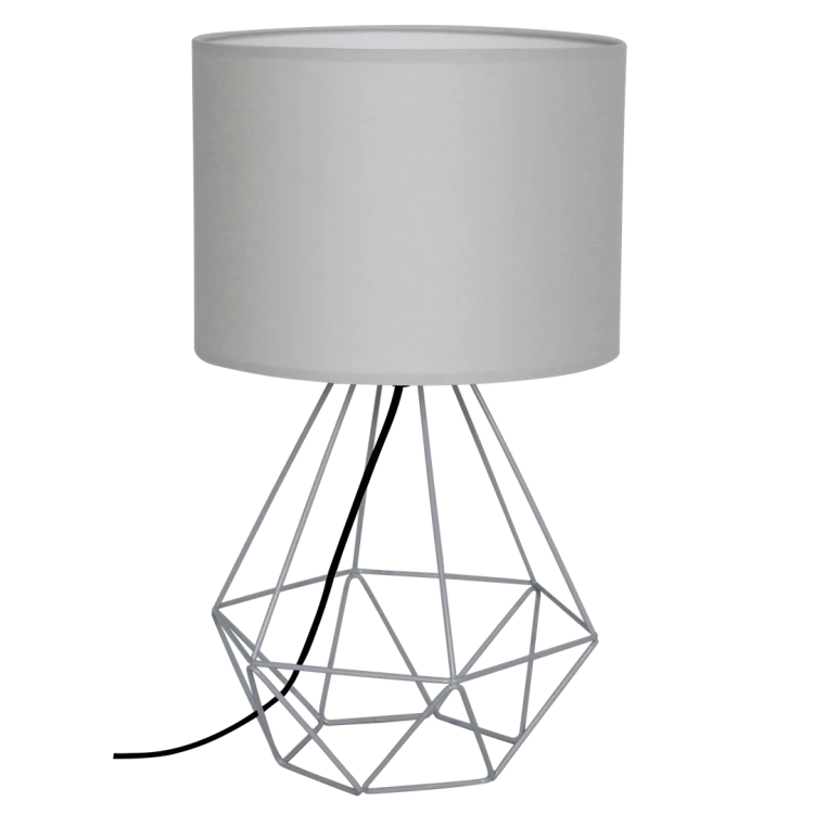 Lampka nocna BASKET GRAY 1xE27 MLP7202 Milagro