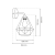 Kinkiet BASKET GRAY 1xE27 MLP7207 Milagro