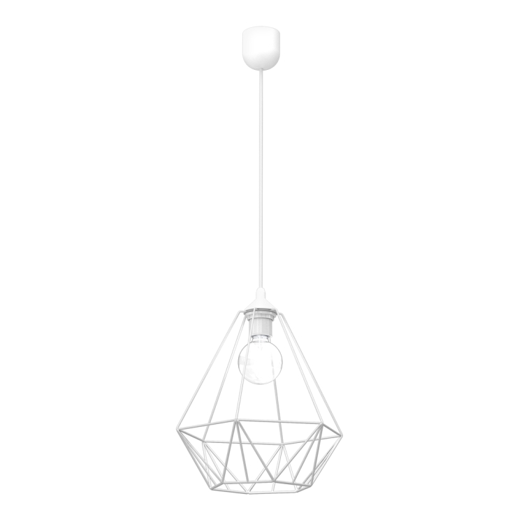 Lampa wisząca BASKET WHITE 1xE27 MLP7212 Milagro