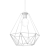 Lampa wisząca BASKET WHITE 1xE27 MLP7212 Milagro