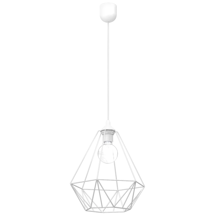 Lampa wisząca BASKET WHITE 1xE27 MLP7212 Milagro