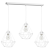 Lampa wisząca BASKET WHITE 3xE27 MLP7213 Milagro