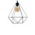Lampa wisząca BASKET BLACK 1xE27 MLP7214 Milagro