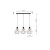 Lampa wisząca BASKET BLACK 3xE27 MLP7215 Milagro