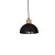 Lampa wisząca ERIK Black/Wood 2xE27 MLP7225 Milagro
