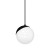 Lampa wisząca SFERA BLACK 3xE14 MLP7237 Milagro