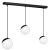 Lampa wisząca SFERA BLACK 3xE14 MLP7237 Milagro