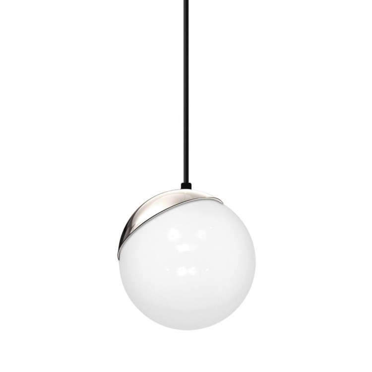 Lampa wisząca SFERA BLACK/CHROME 3xE14 MLP7238 Milagro